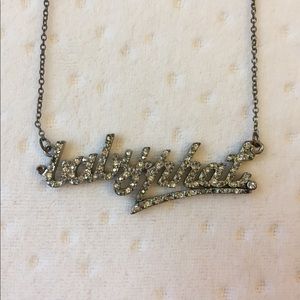 Baby Phat Crystal Necklace